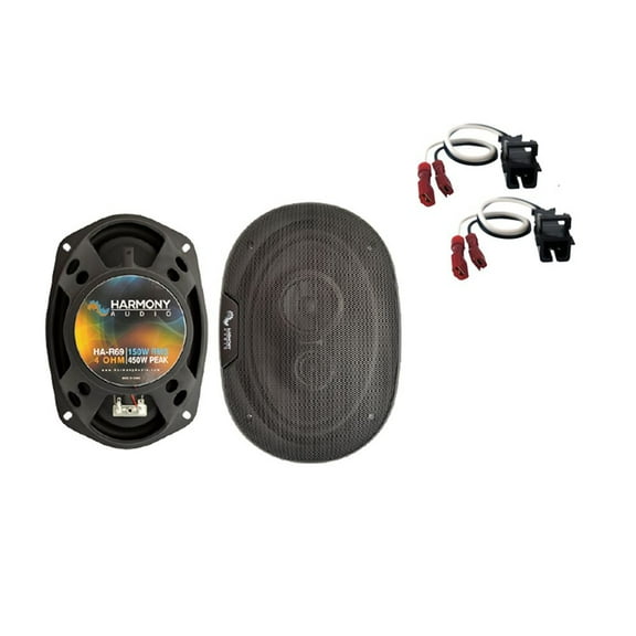 Fits Chevy Impala 1994-1996 Rear Deck Replacement Harmony HA-R69 Speakers