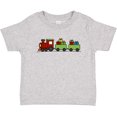 thumbnail image 3 of Inktastic Colorful Train with Gifts for Kids Boys or Girls Baby T-Shirt, 3 of 5