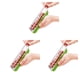 thumbnail image 4 of Cortador de tomate Kearding con mango antideslizante de acero inoxidable 3piezas Verde, 4 of 6