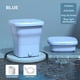 thumbnail image 5 of Lavadora plegable portátil de gran capacidad de 25L, lavadora plegable y secadora, cubo para ropa, viajes de turistas, mini lavadora automática, limpieza para apartamentos, 5 of 6