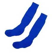 Knee High Unisex Soccer Socks by Winning Beast® Classic Style. Royal. Small.