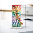 thumbnail image 4 of HI-REEKE Vase Building Block Set Transparent Vase Bouquet Display Plastic Kit Toy Gift Multicolor, 4 of 7