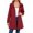 Wine Red, variant on Rain Jacket for Women Waterproof with Hood Trech Coat for Women Raincoats Long Windbreaker Black S