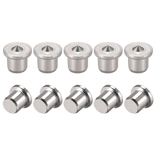 Unique Bargains Centre de Forage pour Cheville et Tenon 10mm I.D. Outil de Chevronnage 10 Pcs