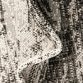 thumbnail image 3 of Unique Loom Outdoor Modern Collection Area Rug - Cartago (4' Round Charcoal/Ivory), 3 of 6