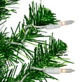 thumbnail image 4 of Northlight 2 FT Prelit Artificial Christmas Tree Paradise Lime Green Tinsel Pine - Clear Lights, 4 of 6