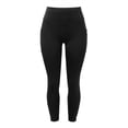 thumbnail image 6 of WAYUTE Women's Leggings High Waisted Tights with Mesh Panels and Side Pockets for Ladies Seamless Stretchy Fit Daily Wear XL, 6 of 6