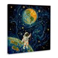 thumbnail image 2 of Stupell Industries Contemporary Astronaut with Earth Balloon Canvas Art, 17 x 17, by Angie Hawke, 2 of 8