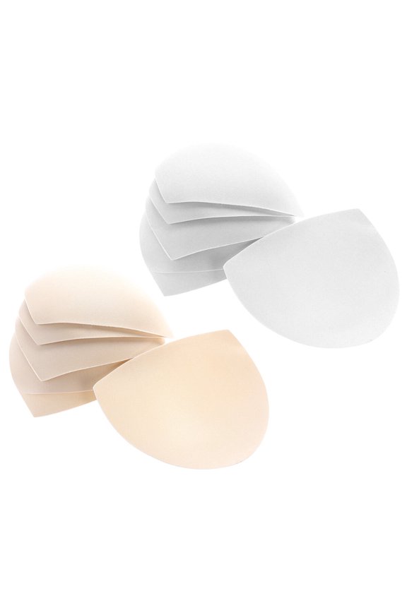 6Pairs Lightweight Bra Inserts for Wireless Bra Removable and Travel Friendly