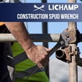 thumbnail image 2 of 3-Pack Adjustable Construction Spud Wrench Set 10 12 16 Inches, 2 of 7