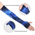 thumbnail image 3 of ALAZA Cool Dragon with Flames UV Sun Protection Arm Sleeves UPF 50+ Compression Cooling Sleeve 1 Pair, 3 of 7