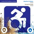 thumbnail image 5 of New York Handicap Parking Sign, Accessible Graphic Only Sign,, 5 of 8
