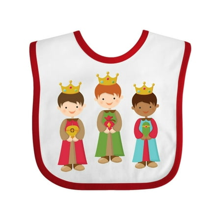 Three Kings Three Wisemen - Christmas Three Wisemen Baby Bib