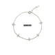 thumbnail image 3 of 1pc Stylish S925 Sterling Silver Simple And Aesthetic Style Clover Shaped Bracelet, Perfect For Daily Wear And Party Wear, 3 of 5