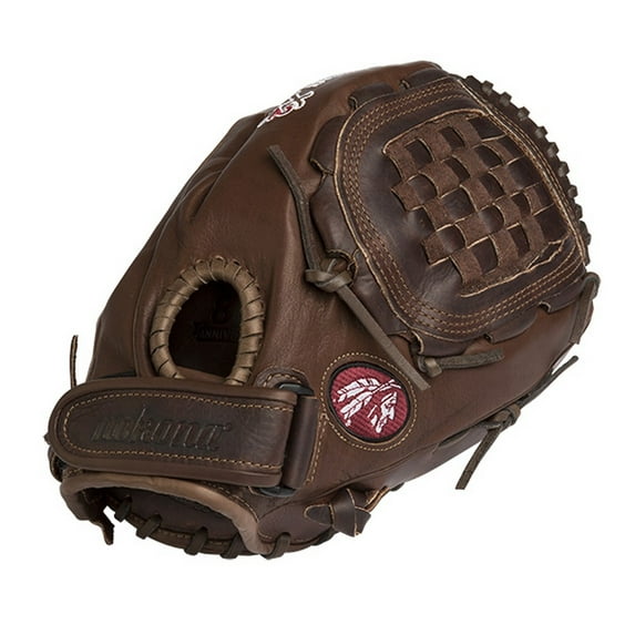 Nokona X2 Fastpitch Softball Glove 12" Closed Web Choc. Lace RHT X2F-1200C/L