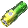thumbnail image 4 of Linterna de alta potencia Antorcha de 3 ojos 500 mAh para acampar al aire libre Pesca (verde), 4 of 5