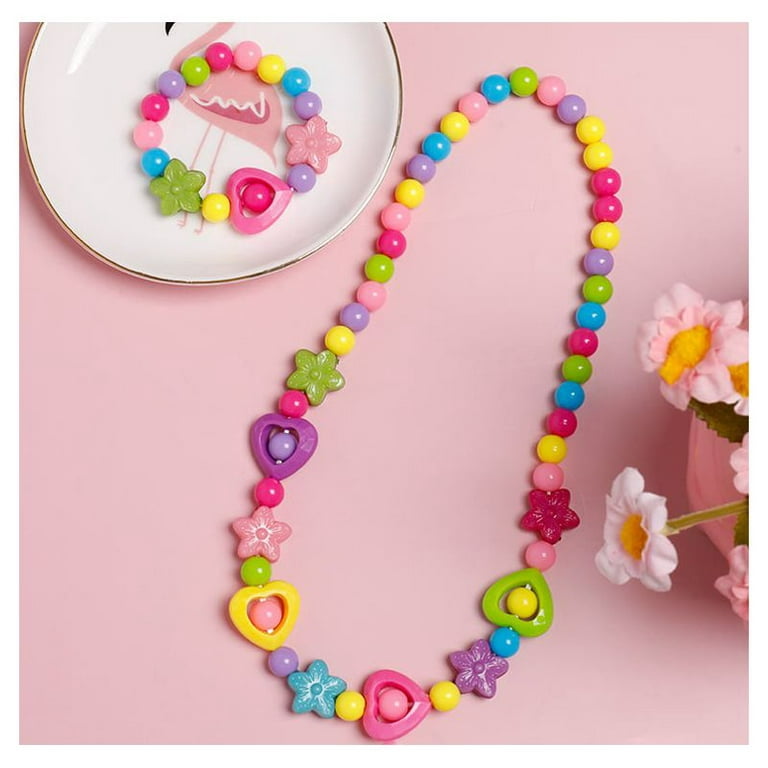  Alasum 5pcs Necklace Decorative Toddler Bracelets for Girls 2  Years Old Toddler Jewelry Age 2-4 Toddler Girl Dress up Girls Jewelry Ages  4-6 Dolphin Miss Alloy Accessories Korean Version : Sports & Outdoors