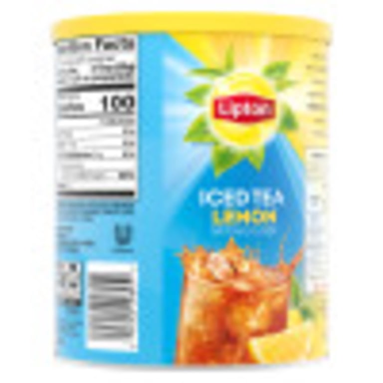 Lipton, Tea, 10 qt, Sweeten Lemon Iced Tea Mix with Real Cane
