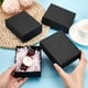 thumbnail image 3 of Juego de 20 cajas de cartón para regalos con tapa, 14,2 x 9,7 x 3,8 cm, caja de cartón negra para joyas o regalos., 3 of 9