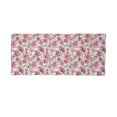 thumbnail image 2 of Shabby Flora Neck Gaiter, Spring Garden Roses, Unisex, Pale Pink Hot Pink, by Ambesonne, 2 of 3