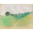 thumbnail image 3 of August Macke 14x12 Black Modern Framed Museum Art Print Titled - Way on the Kreuzberg Near Bonn (1907), 3 of 5
