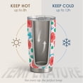 thumbnail image 5 of christian Tumbler 20oz with Lid and Modern Aesthetic Gear and Rose Art Gift, 5 of 6
