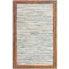 thumbnail image 3 of Unique Loom Chindi Jute Collection Area Rug - Striped (5' 1" x 8' Rectangle Ivory/Blue), 3 of 6