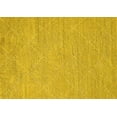 thumbnail image 1 of Ahgly Company Machine Washable Indoor Rectangle Solid Yellow Modern Area Rugs, 8' x 12', 1 of 4