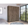 thumbnail image 1 of Closet Armable Arizona Bellota Nogal Armario Excelsior, 1 of 6