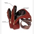 thumbnail image 2 of Women's Fashion Casual Solid Color Crossbody Bag, Solid Color Lightweight Crossbody Bag, Solids Colors Handbag, 2 of 9