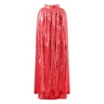 thumbnail image 5 of UJNDER Adult Sequin Lace Cape Carnival Cape Coat for Stylish Performance and Fashionable Events RD1, 5 of 5