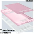 thumbnail image 5 of for Google Pixel 6 Phone Case Liquid Silicone,Cute Thin Slim Soft Rubber TPU Plain Smooth Gel Cover for Women Girl Aesthetic Design, Matte Solid Protective & Shockproof Bumper, Rose Light Pink, 5 of 14