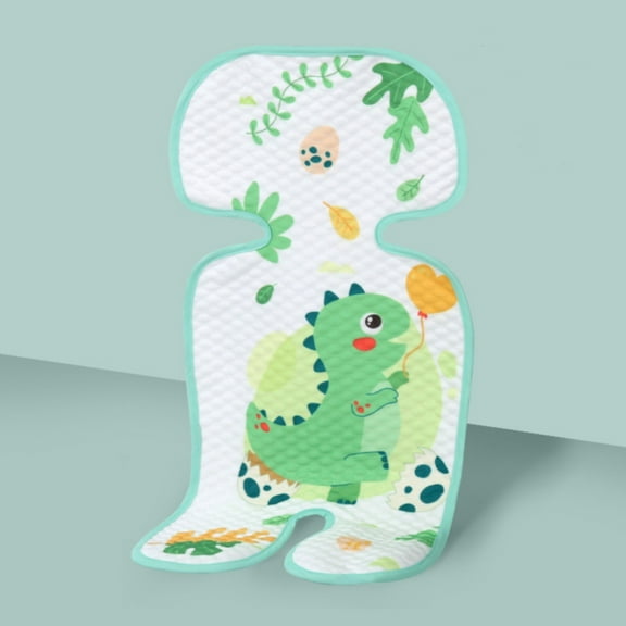 Ctnporpo Stroller Pad Baby Car Seat Pad Summer Cooler Seat Cushion Car Seat Breathable Mat Keeps Toddler Cool In Summer for Stroller Green Ergonomic Cushion Lumbar Support Cushion