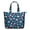 Blue-23, variant on Japanese-Style Octopus Watercolor Tote Bag - Large Capacity Travel Bag with Zipper Closure, Interior Pockets for Women, College Students, Moms - Cute Nautical Sea Creatures Design