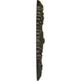 thumbnail image 4 of Ekena Millwork 21"OD x 2"P Marseille Ceiling Medallion (Fits Canopies up to 7 3/8"), Hand-Painted Stone Hearth Crackle, 4 of 6