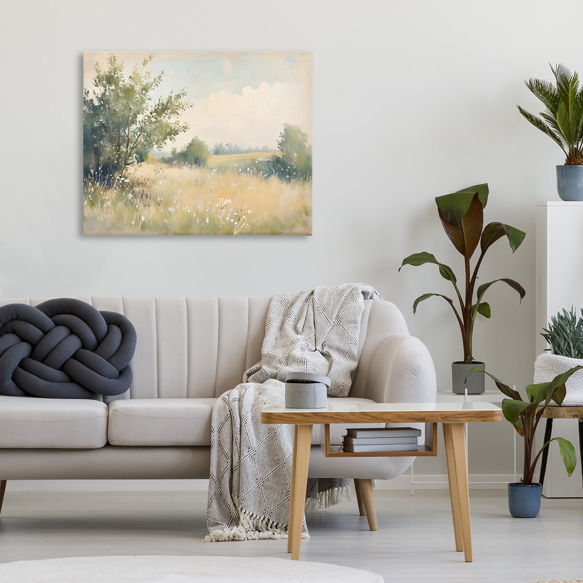 Stupell Industries Summer Meadow in Soft Light Canvas Wall Art, design by Creative Studio