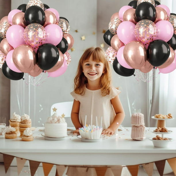 Set de globos multicolores - 30 piezas de globos de poliéster para fiesta para decoraciones, cumpleaños, bodas y fiestas