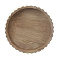 thumbnail image 3 of My Texas House Natural Mango Wood Round Decorative Tray, 16" x 2", 3 of 5