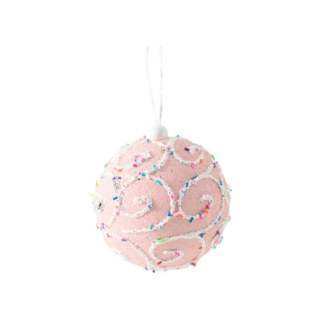 Christmas Decor Dessert Christmas Tree Topper Cupcake Decorations Ornament Hanging Christmas Tree Candy Ornaments Color Dessert Cupcake Pendant Set for Christmas Tree Christmas Decorations Indoor