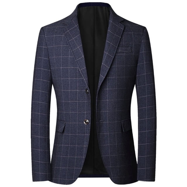 Traje de hombre de mediana edad primavera y otoño papá casual traje de una pieza ropa abrigo