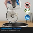 thumbnail image 2 of ECOVACS DEEBOT N20e Plus Robot Vacuum Cleaner and Mop, Bagless Self Emptying Station, 10000Pa Suction, ZeroTangle Brush, 300 Minutes Runtime, 2 of 7