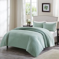 Comfort Spaces Kienna Quilt Mini Set, Twin/Twin XL, Seafoam