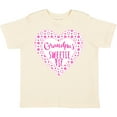 thumbnail image 3 of Inktastic Grandpa's Sweetie Pie with Pink Hearts Boys or Girls Toddler T-Shirt, 3 of 5