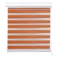thumbnail image 1 of persiana doble capa zebra 100x200cm enrollable Malubero, Color Café, 1 of 5