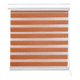 thumbnail image 1 of persiana doble capa zebra 100x200cm enrollable Malubero, Color Café, 1 of 5