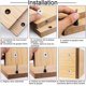 thumbnail image 5 of 50PCS Furniture Connector Furniture Connecting Parts and Eccentric Wheel Zinc Alloy Fitting Assembly 16mm, 5 of 5