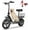750W 48V 10.4AH-Black, variant on INSDRGN Adult Electric Scooter with Seat and Basket, 750W Motor 48V 10.4AH 20MPH, Pet-Friendly Folding E-Scooter, UL2272, Pink