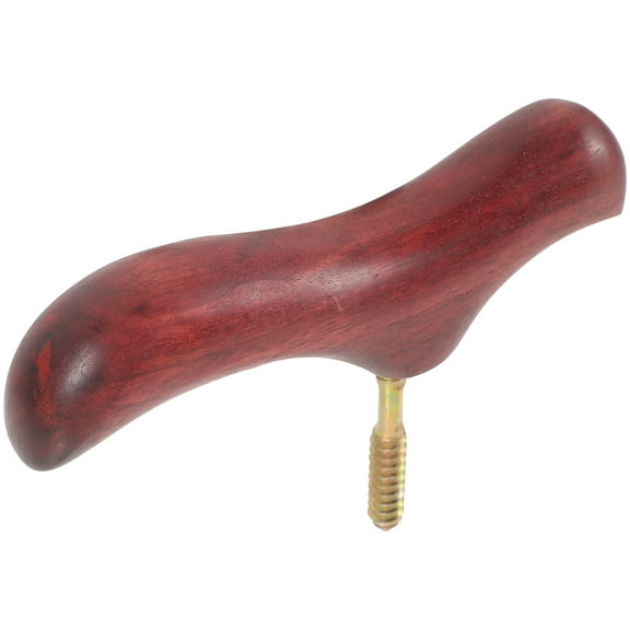 BESTYASH Handle Replacement for Walking Cane Brown African Padauk Wood 1Pcs Support
