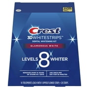 Crest 3D Whitestrips Glamorous White At-Home Teeth Whitening Kit, 14 Treatments
