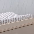 thumbnail image 2 of Lambs & Ivy Urban Jungle Gray/White Baby Changing Pad Cover, 2 of 3